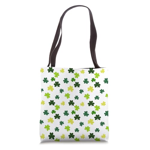 Bolso Tote Tréboles Verdes de Tres Hojas miniatura 1