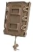 G-CODE Rifle Soft Shell Scorpion Mag Carrier (TAN) with Paddle Attachment 100% MADE IN USA