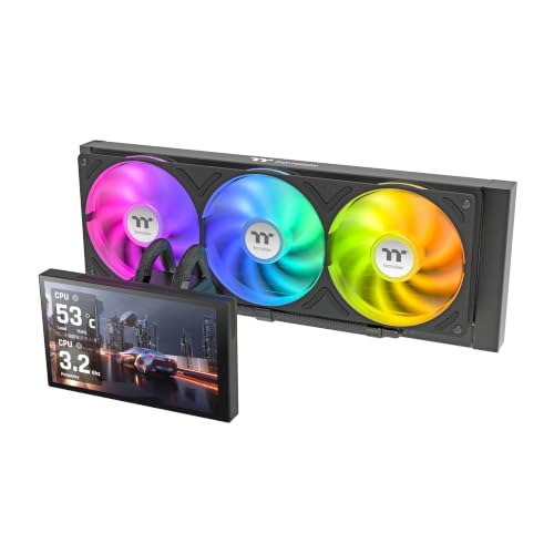 Thermaltake ST360 Ultra ARGB CPU Liquid Cooler with Detachable Display