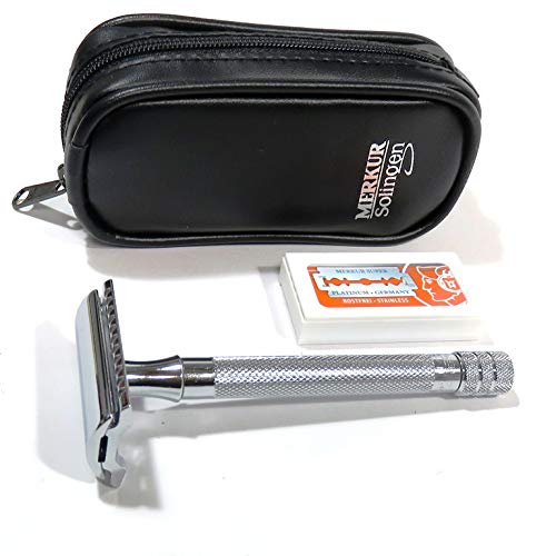 Amazon.co.jp: メルクール髭剃り（ひげそり）両刃ホルダー23C（専用