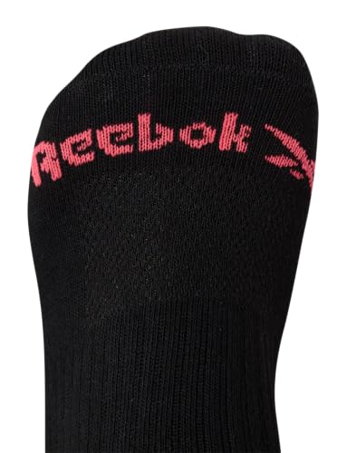 Image of Reebok Womens Low Cut Socks 6 Pack Lightweight Performance Athletic Socks | Performance Stretch, Lightweight and Breathable Toe Seam with Arch Support