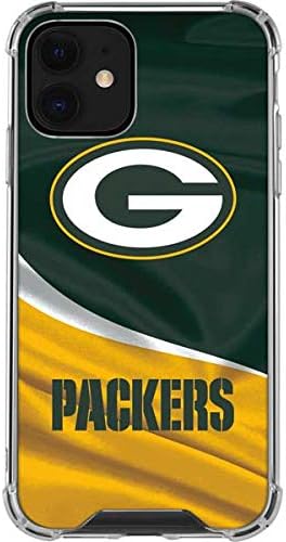 Skinit Clear Phone Case Compatible with iPhone 12 Mini - Officially Licensed NFL Green Bay Packers Design
