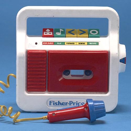 La grabadora Fisher Price Podcast Por  arte de portada