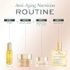 NUXE Nuxuriance Gold Nutri-Replenishing Night Cream With Shea Butter and Hyaluronic Acid for Dry Aging Skin, 1.7 Fl Oz