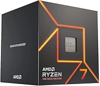 Vista 3 de AMD Procesador de escritorio desbloqueado Ryzen 7 7700 de 8 núcleos y 16 hilos