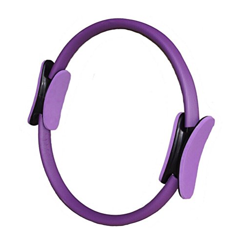 Anel de Pilates TINKSKY para perda de peso de ioga (roxo)