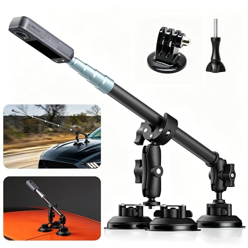 Suction Car Mount 360 Camera for car for Insta360 car