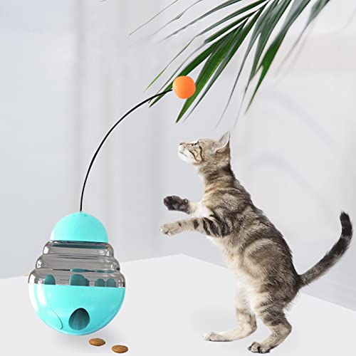 Tumbler Pet Toy | Brinquedo para gatos dispensadores de guloseimas com bola de cabeçalho,Brinquedos