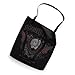Death Note Misa Amane Retro Goth Winged Heart Anime Tote Bag