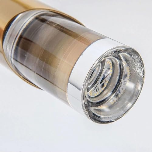 Lámpara de araña LED de diseño moderno cilíndrico con altura regulable 6