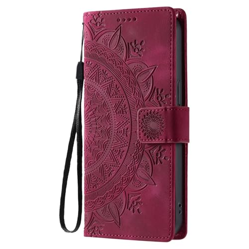 Housse Google Pixel 10 Pro rouge fleurie pour libérer vos mouvements