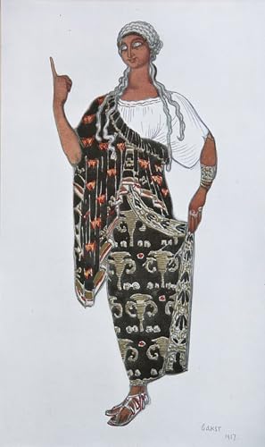 Toile moderne Opéra Fedra par Leon Bakst - Émotion et poésie dans votre salon