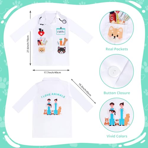 Disfraz veterinario para niños Kyson 6 piezas miniatura 4