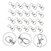 BESPORTBLE 60pcs Stainless Steel Bird Door Lock for Pet Birds Easy to Use for Birdcages Secure Your Sturdy Accessories