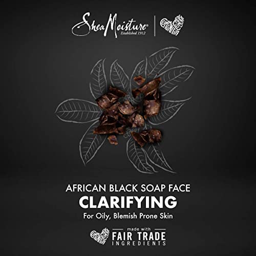 Sheamoisture African Black Soap With Shea Butter, Skin Care, Acne Prone Skin, African Black Soap Face Wash, Shea Moisture Soap, Authentic African Black Soap Bar For Face And Body (2 Pack – 3.5 Oz Ea) #TOP6