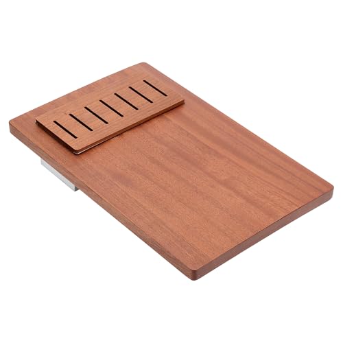 Tabla de Cortar Ruvati LedgeFit con Colador Insertado miniatura 1