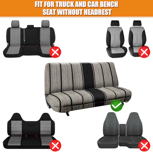 Housse de banc en nylon et lin de qualité supérieure pour camion