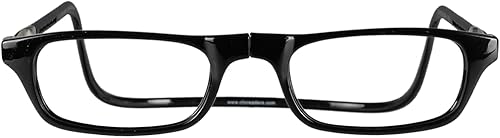 Miniatura 2 de Clic - Anteojos de lectura magnéticos, para computadora, lentes reemplazables, varillas ajustables, originales (tamaño pequeño-mediano)