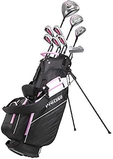 Precise AMG Ladies Womens Complete Golf Clubs Set Includes Driver, Fairway, Hybrid, 6-PW