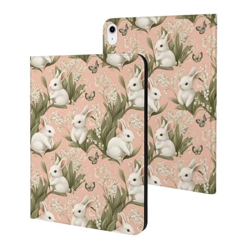 Housse de tablette lapin pour iPad 11" 2025 et iPad 10e génération