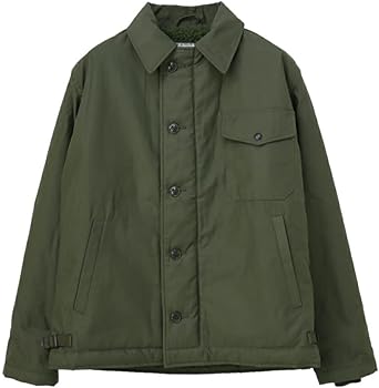 バズリクソンズ デッキジャケット M オリーブ 裏地ボア フライトジャケット 楽天市場】BUZZ RICKSON'S バズリクソンズ アウター BR14956