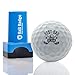 HODL 21 Ball Badge - Golf Ball Stamp (Moments & Message), Golf Ball Marker, Reusable Golf Ball Marking Tool to Identify Golf Balls (Best Dad by Par)
