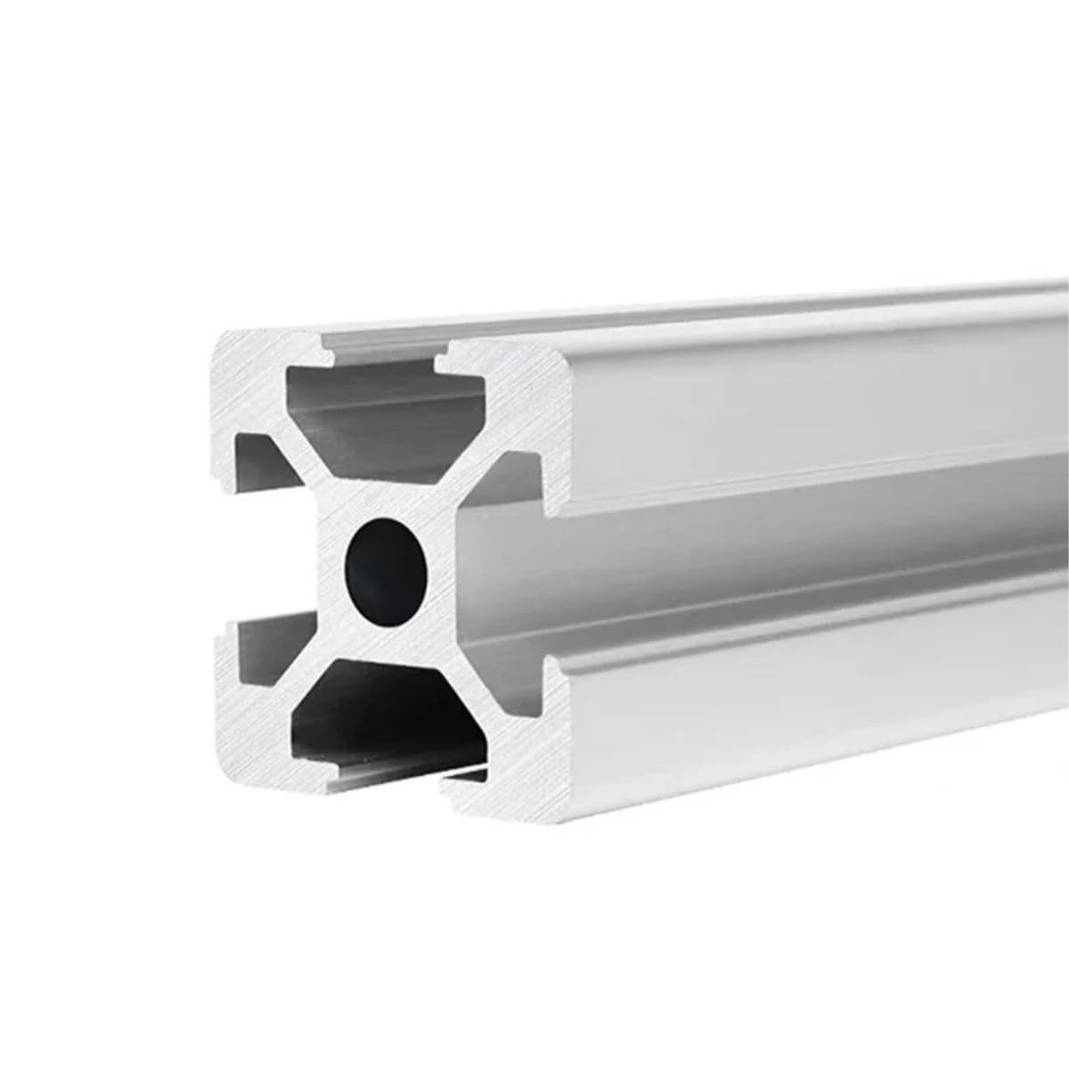 GTPBAO 2 pezzi 1515 Profilo in alluminio 250 mm 13,78" Lungo Standard europeo 15x15 mm Telaio di estrusione lineare anodizzato for linea di assemblaggio Binario estruso