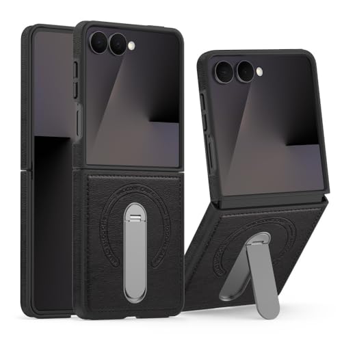 Étui rigide Samsung Galaxy Z Flip 7 FE noir idéal pour appels vidéo mains libres