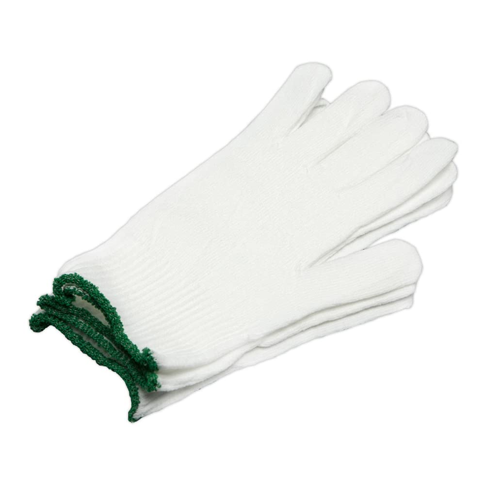 Berkshire BGL7.200SB Nylon BCR Full-Finger Bulk Glove Liner, Single Knit, Small, Green (Pack of 200)