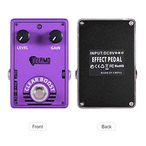 SHUIYUE D-6 Clear Boost Pédale D’effet Guitare Violet Pédale De Guitare Boost Effets True Bypass pour Guitare électrique… - Les Beatles, Paul McCartney, John Lennon, RIngo Starr, George Harrison SHUIYUE D-6 Clear Boost Pédale D'effet Guitare Violet Pédale De Guitare Boost Effets True Bypass pour Guitare électrique… – Image 3