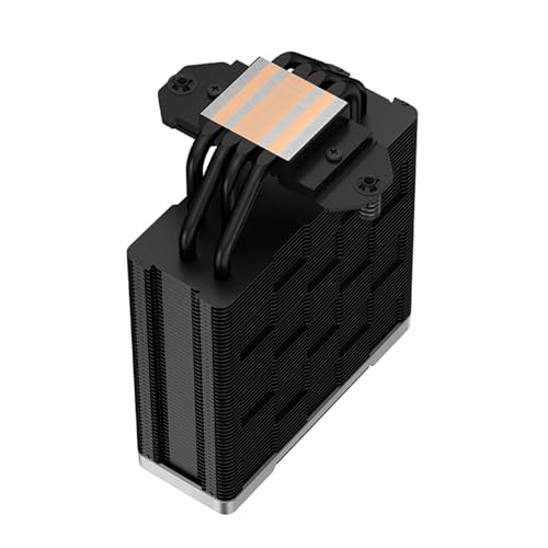 Image of Deepcool AK400 ZERO DARK PLUS CPU Air Cooler Support Intel LGA1700 /1200 /1151 /1150 /1155 and AMD AM5 /AM4 - R-AK400-BKNNMD-G-1