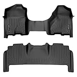 SMARTLINER Custom Fit Floor Mats 2 Row Liner Set for 2012-2012 Ram 2500