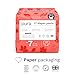 Pura Hypoallergenic Diaper Pants Size 7 (37+ lbs) Overnight, up to 12 Hours Leak Protection, Suitable for Sensitive Skin, Totally Chlorine Free, Soft Organic Cotton, 1 Pack of 17 Pull Up Pants