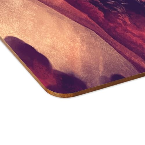 Sets de table souples en liège avec motif dragon fantastique