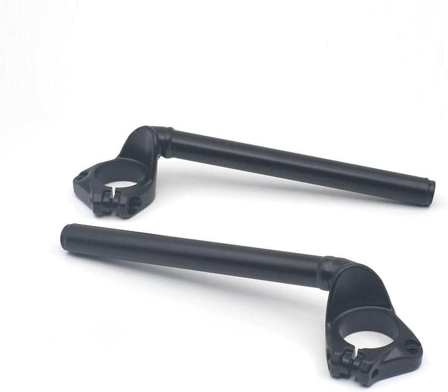 Pair Clip Ons Fork Tube Handlebars Compatible with Kawasaki Ninja 400 500 2018 2019 2020 2021 2022 2023 2024 (Left+Right)