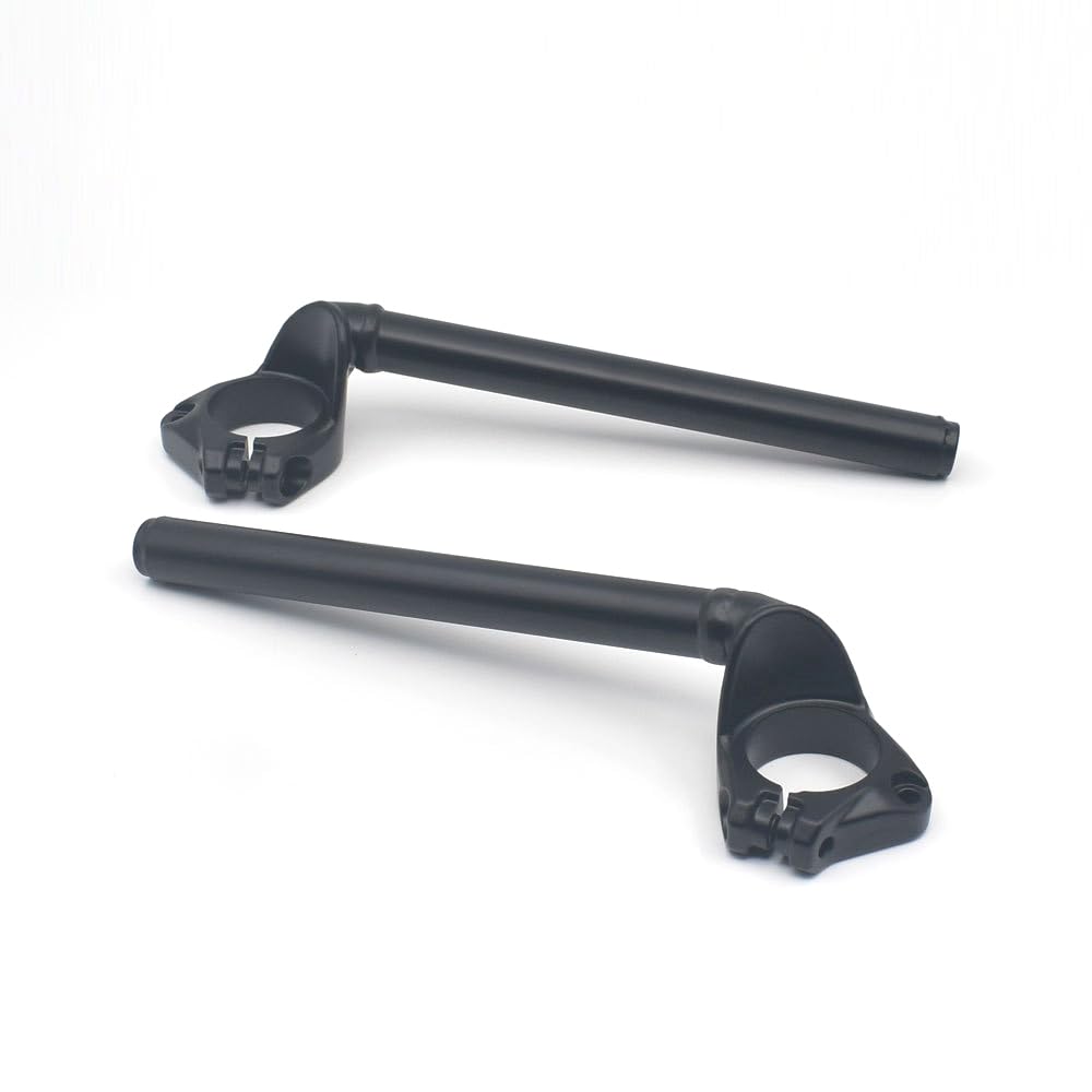 Pair Clip Ons Fork Tube Handlebars Compatible with Kawasaki Ninja 400 500 2018 2019 2020 2021 2022 2023 2024 (Left+Right)