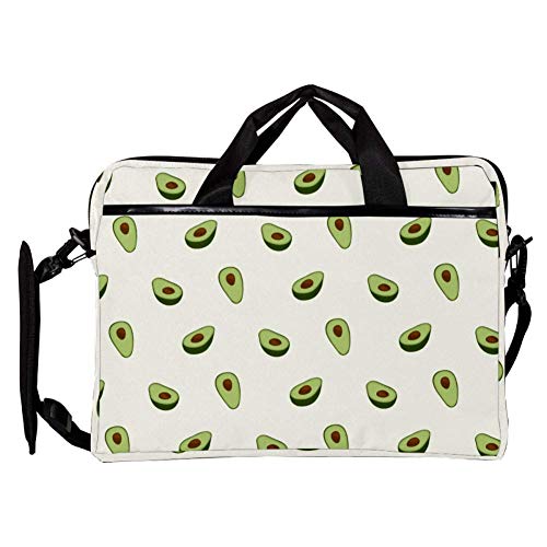 Maletín portátil 14 a 15 pulgadas estampado aguacate con bandolera 3