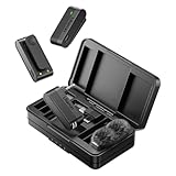 ULANZI A100 Zweisitzer Funk-Ansteckmikrofon Set (Typ C und 3,5 mm TRS)