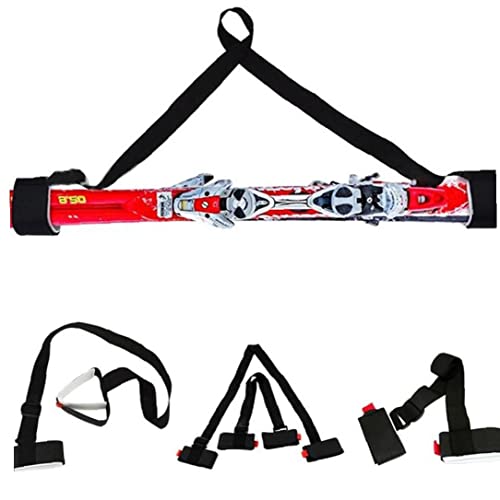 Froiny Ski Carrier Strap Adjustable Shoulder Carrier Portable Ski Shoulder Carrier Belt Snowboard Handbags Skiing Pole Bag #TOP7
