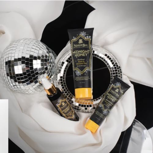 Image of The Naked Bee Midnight Honey Shimmering Body Lotion (8 oz)