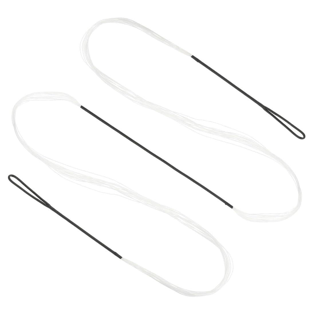 1 corde de rechange blanche de 66 pouces pour arc recourbe, accessoire universel pour le tir à l'arc