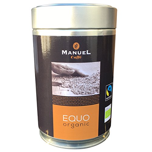 Organic Roasted Coffee Beans Italian Espresso 250g. Fine Blend Of WHOLE BEANS From Fair Trade Producers. EQUO By Manuel Caffe. Rich And Thick Crema. Multiple Item Saving Offer.