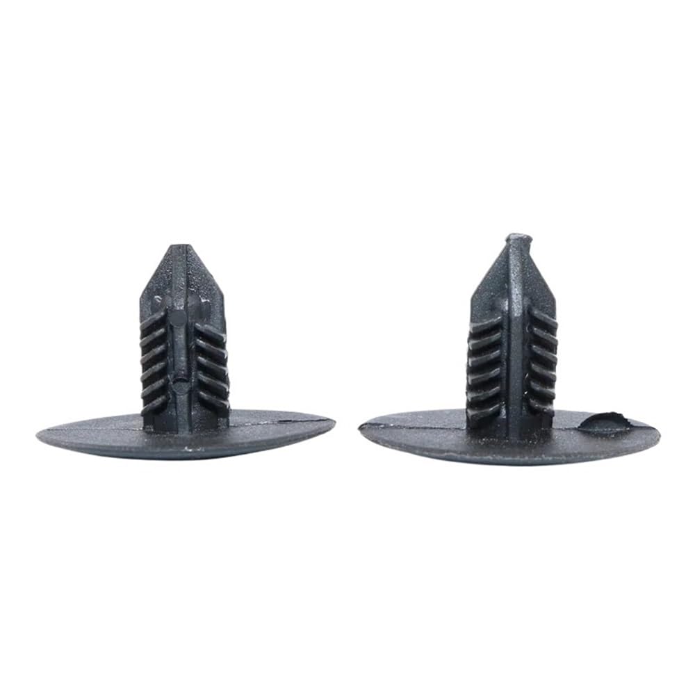GLBMLMTHZP 20Pcs 10mm Car Hole Plastic Rivets Fasteners Fender Bumper Push Pin Clips Fit For Toyota VW