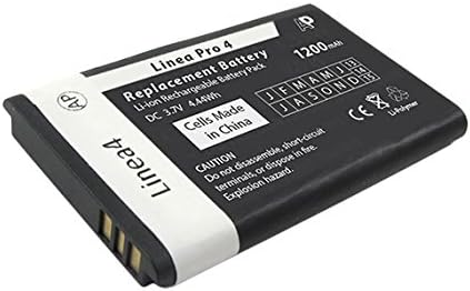 Artisan Power Replacement Battery for Infinite Peripherals Linea Pro 4: 1200 mAh