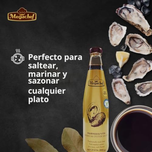 Miniatura 5 de Megachef Salsa De Ostras Sin Gluten Paquete De 1 X 5,4 Kg 5.4 Ml