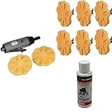 1 von Ingersoll Rand Radierscheibe Akkuschrauber 324-700-6, als Schleifaufsatz für Holz und Metall, Radierscheibe für Bohrmaschine zum Schleifen, PAD für Ingersoll Rand 326 (6 Stück)