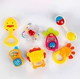 Other Baby Rattles Bag Set For Babies, Multicolor, With Different Shapes