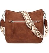 GSenhui Hobo Tas Zacht Leer Handtas Vintage Draagtas Uni Tas Dames- Schoudertas Slouchy Tote Bag Schoudertas voor Vrouwen, Medium