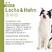 catz finefood Senior N°05 Lachs & Huhn Katzenfutter nass - Premium Nassfutter für Ihre Senior Katze - getreidefrei, ohne Zucker, hoher Fleischanteil, Vitamine & Mineralien (6 x 200g Dose)