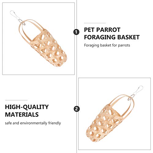 POPETPOP PÃ¡ssaro Papagaio Brinquedos PÃ¡ssaro BalanÃ§ar Brinquedo Alimentador de PÃ¡ssaros Brinqued